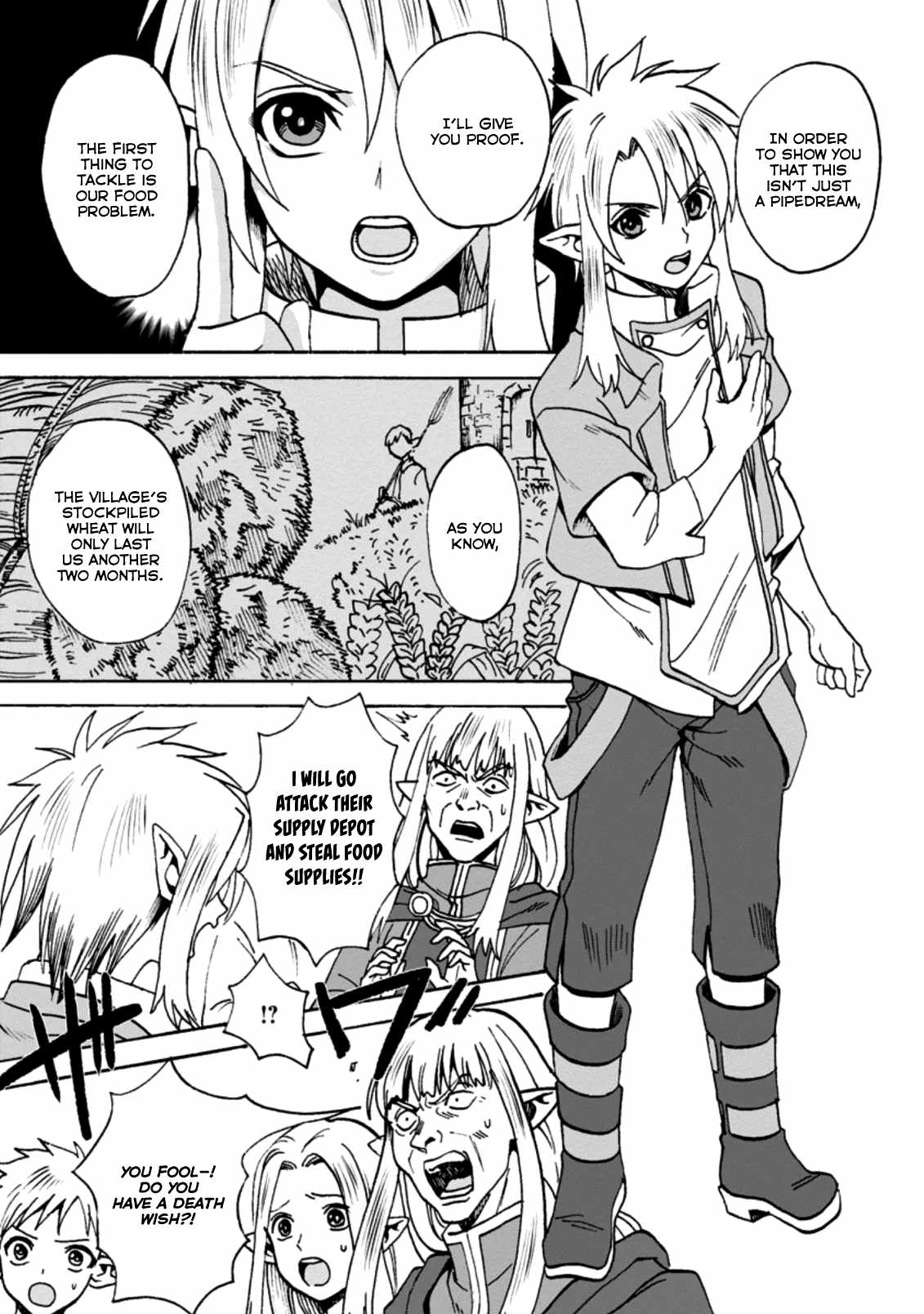 Elf Tensei Kara no Cheat Kenkokuki Chapter 2.1 7